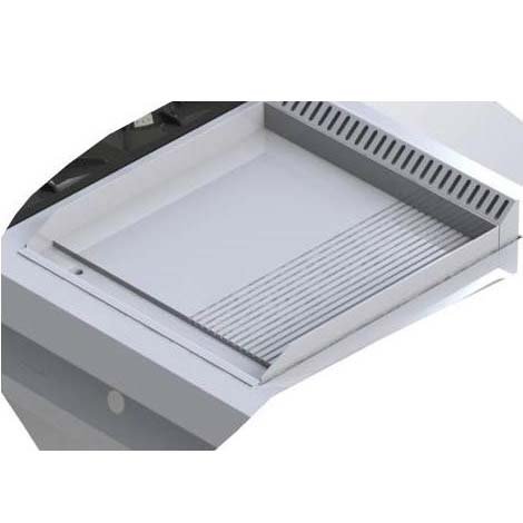 GRIDDLE FOR COMBINED COOKER 1/2 GROOVED HPG750-7S