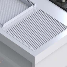LAVA STONE GRILL FOR COMBINED COOKER GROOVED LSG-750T