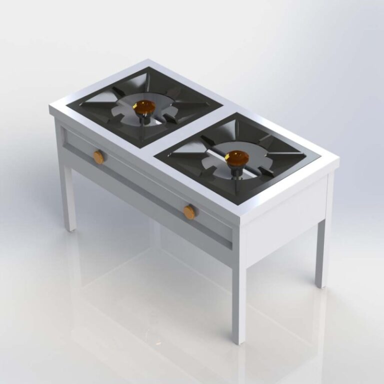 2 BURNER STOCK POT