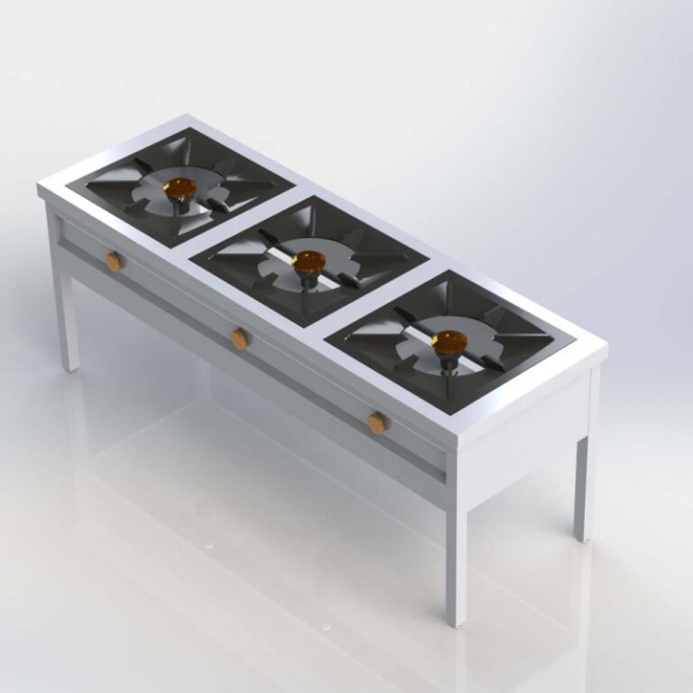 3 BURNER STOCK POT