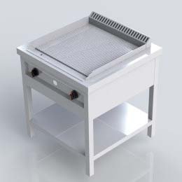 GROOVED HOT PLATE GRIDDLE 375