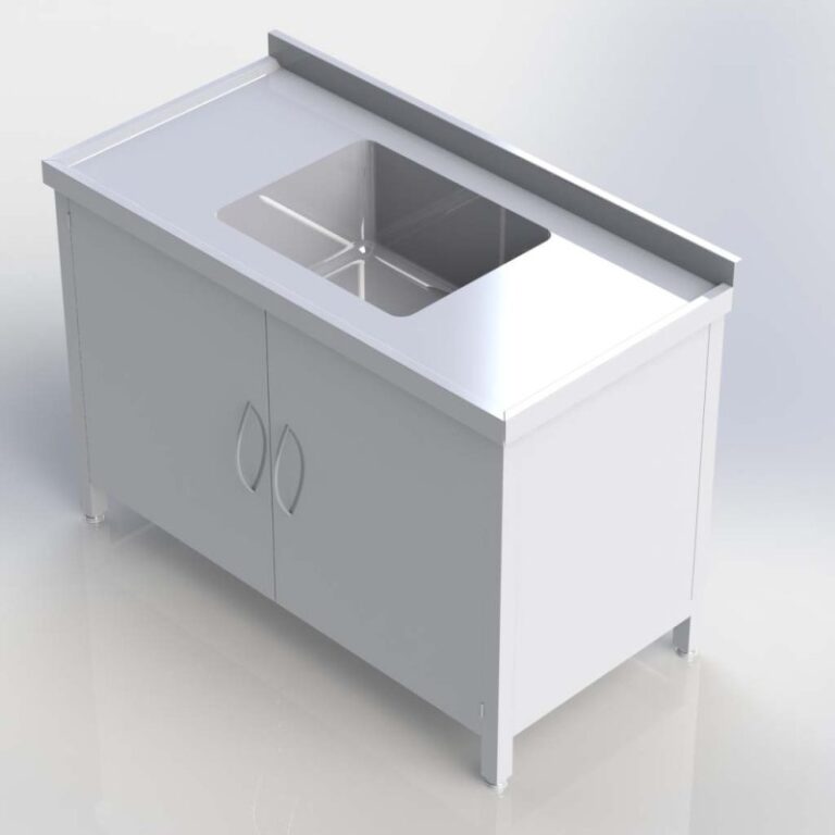 SINGLE BOWL SINK WITH CUPBOARD