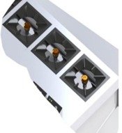 THREE BURNER HIGH PRESSURE FOR COMBINED COOKER